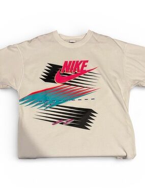 Nike x Atmos NRG Short Sleeve Tee 'White' Men Sz S CI3197-100 Graphic T-Shirt